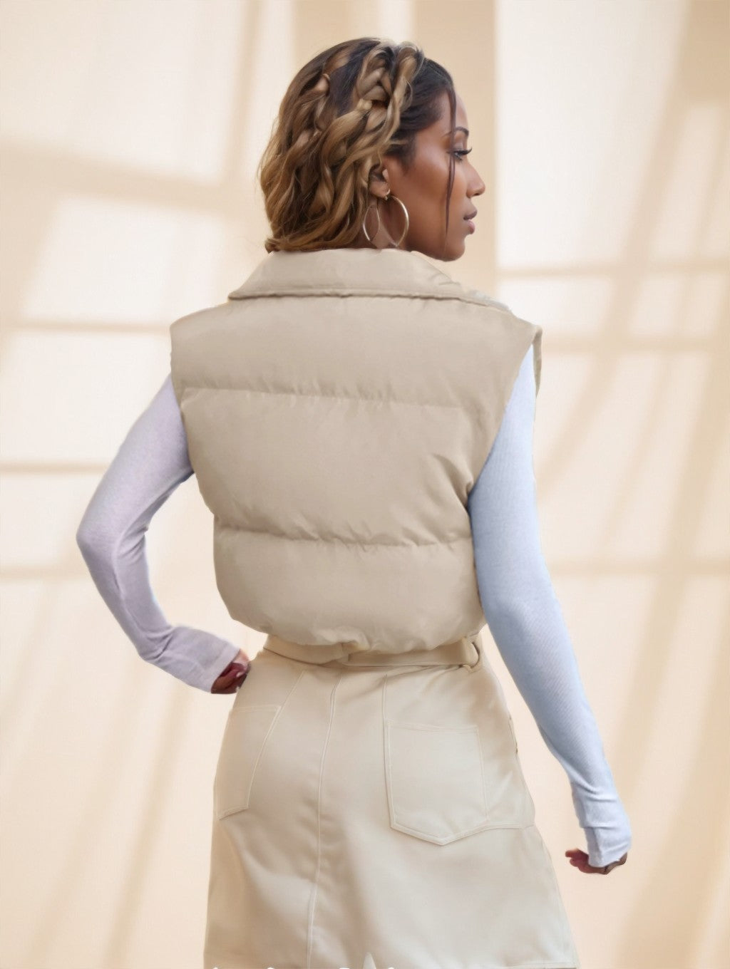 Veyra Asymmetrical Zip Outerwear