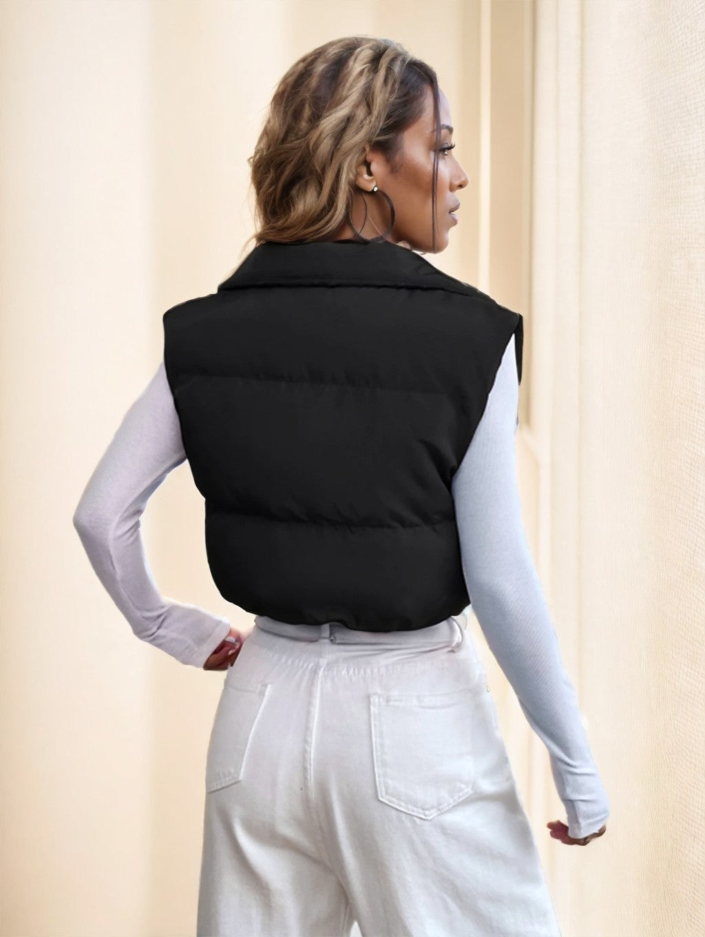 Veyra Asymmetrical Zip Outerwear